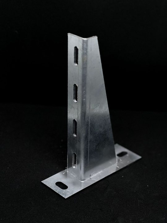 Cable tray cantilever arms, floor brackets and hangers