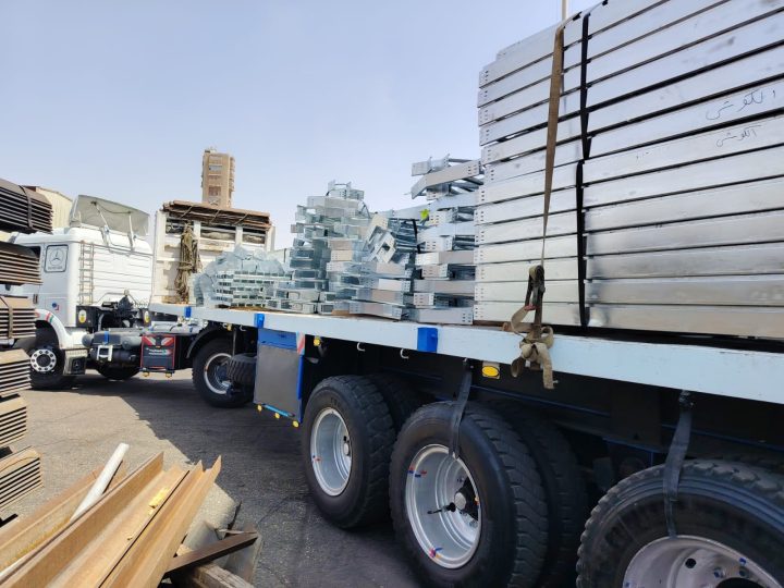 Cable trays for the El Dabaa station project — photo 13