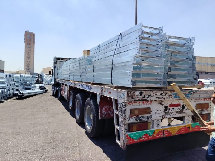 Cable trays for the El Dabaa station project