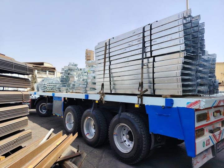 Cable trays for the El Dabaa station project — photo 15