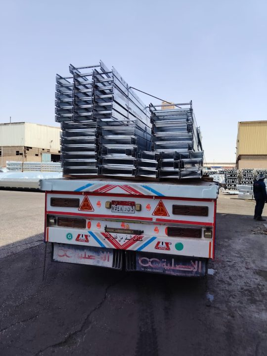 Cable trays for the El Dabaa station project — photo 8