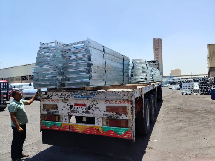Cable trays for the El Dabaa station project — photo 7