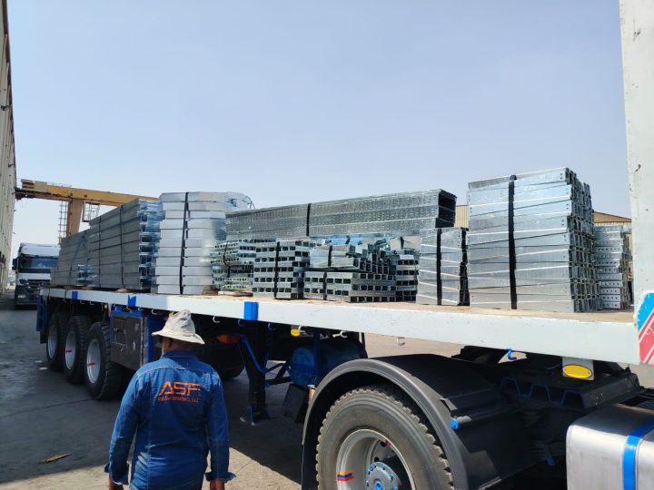 Cable trays for the El Dabaa station project — photo 9
