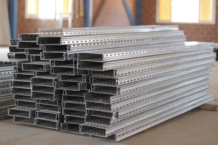 Galvanized cable trays for the family medicine unit in Tama, Sohag