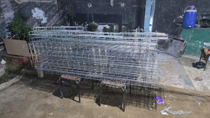 Stainless steel 316 wire basket tray for El Fateh